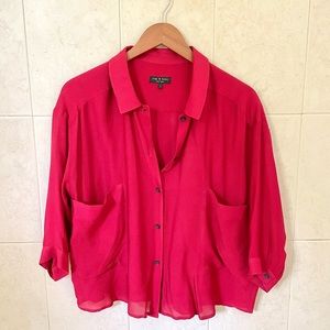 Rag & Bone Button Down Top Size Medium (8)